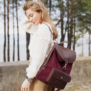 Leather Backpack
