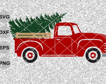 Free Free Vintage Christmas Truck Svg Free 540 SVG PNG EPS DXF File