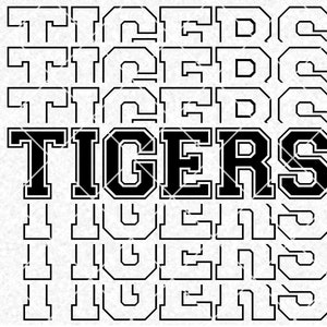 Camisetas y archivos SVG de los Tigres, camisetas y archivos PNG de los Tigres, camisetas y archivos SVG de los Tigres, camisetas y archivos PNG de los Tigres, camisetas del equipo de los Tigres, camisetas deportivas de los Tigres