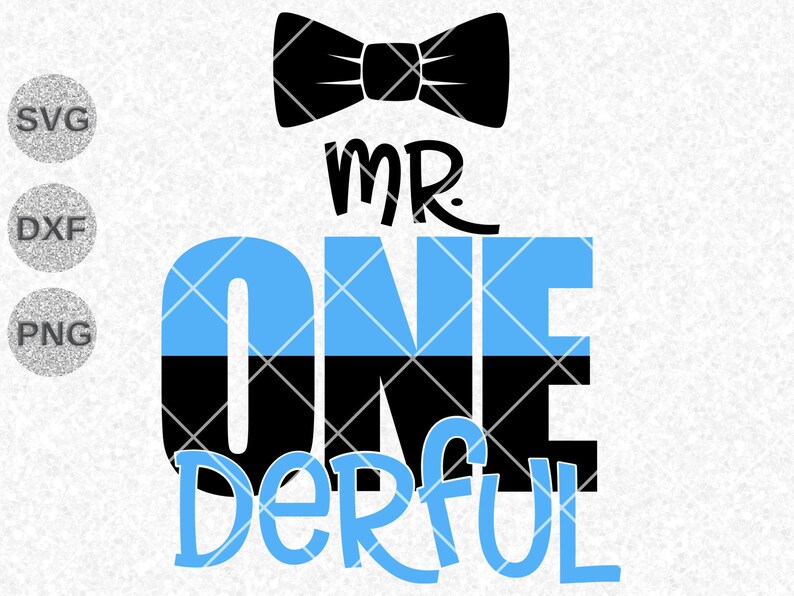 Download Mr ONEderful svg dxf mr ONE derful svg 1st birthday first | Etsy