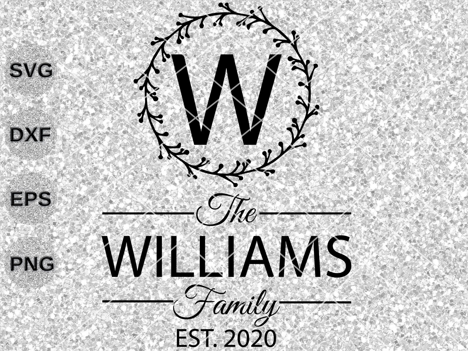 Download Family name svg last name svg monogram svg established svg | Etsy