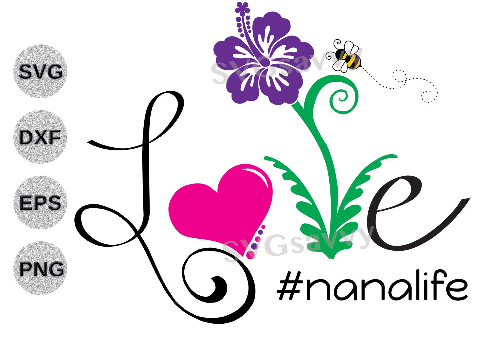 Nanalife Svg Dxf nanalife Svg Dxf Nana 