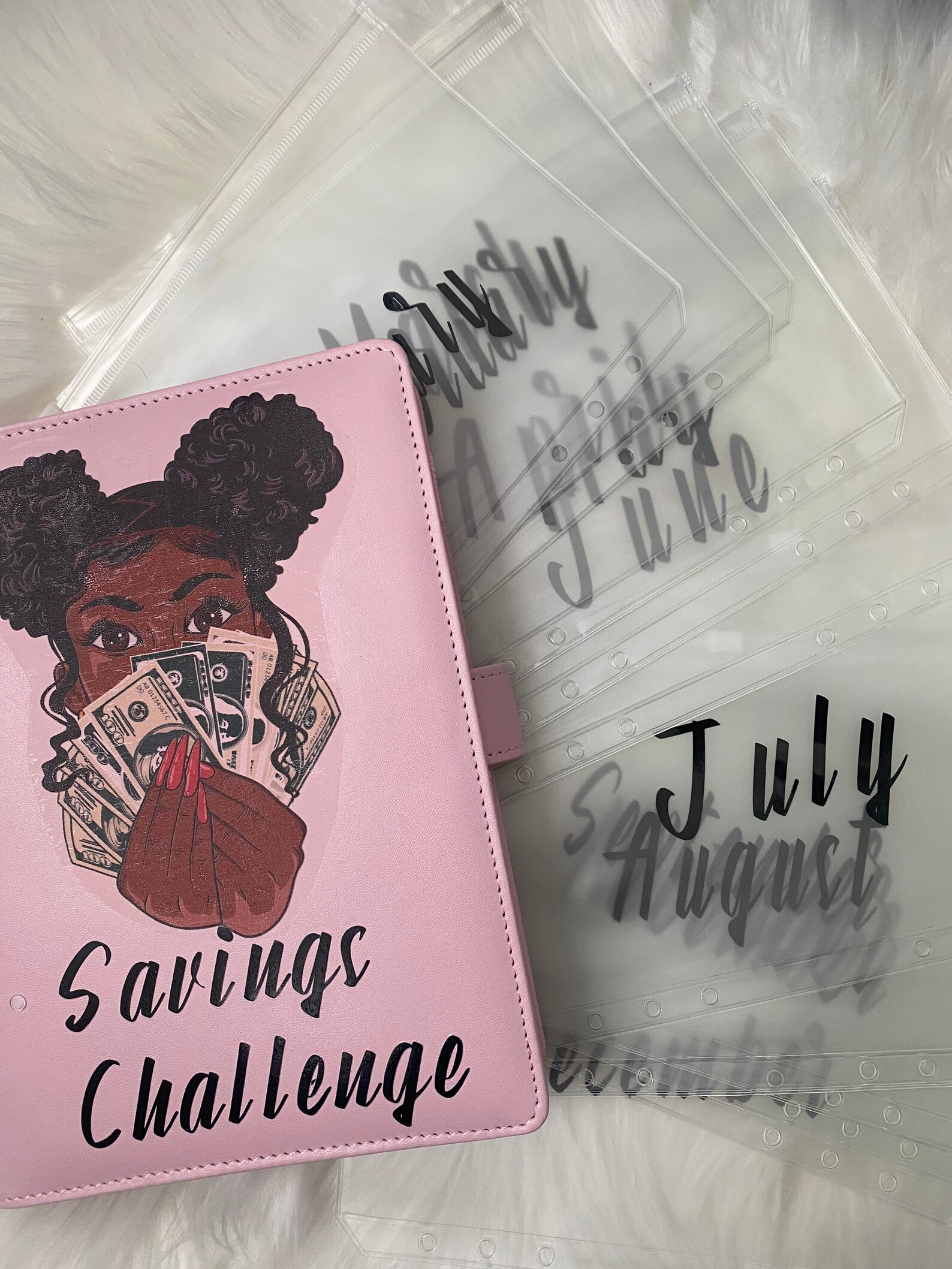 Savings challenge Binder Etsy