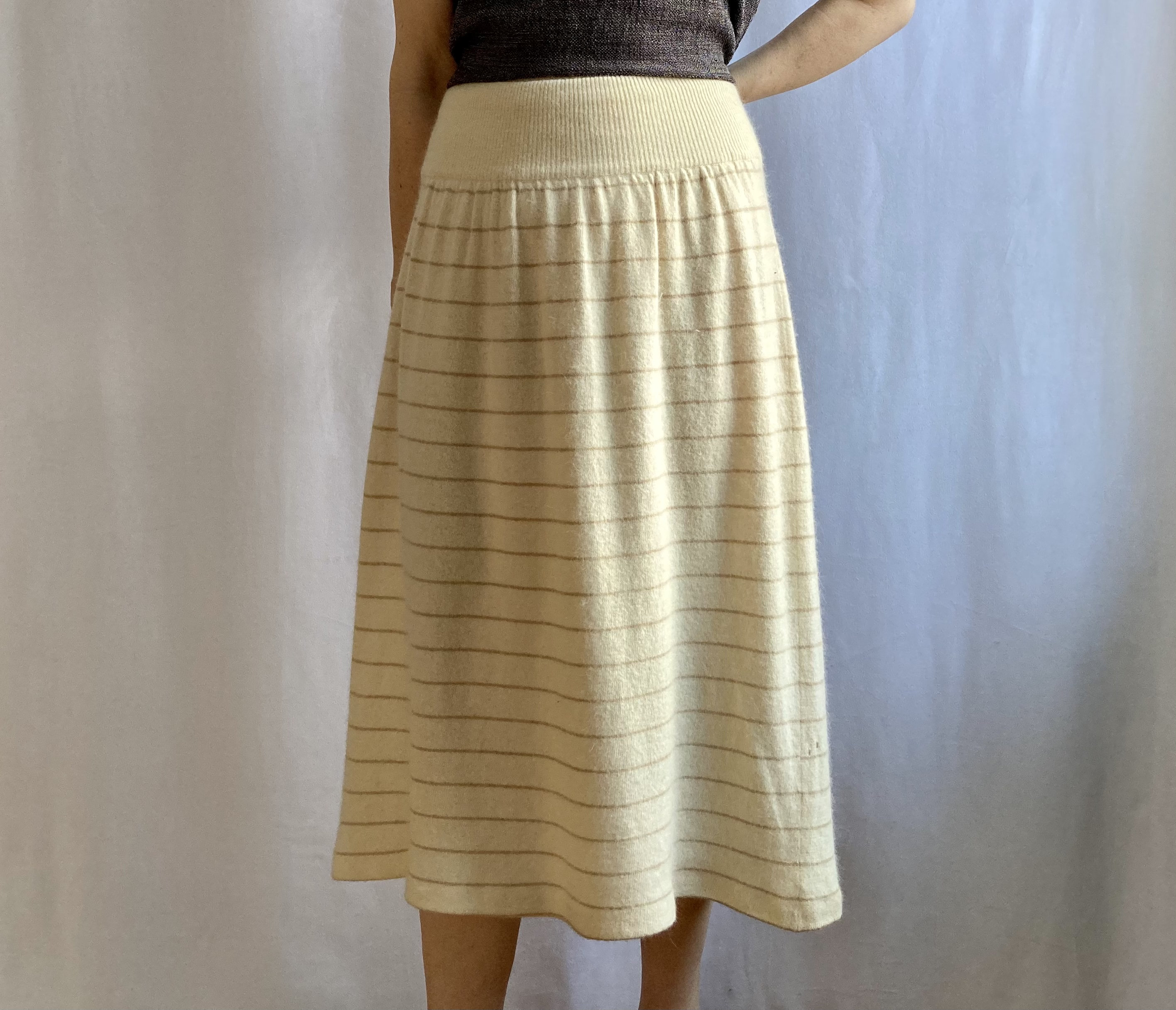 knit midi skirt 90s