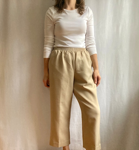 Minimalist pants, high waisted chore pants, cropp… - image 1