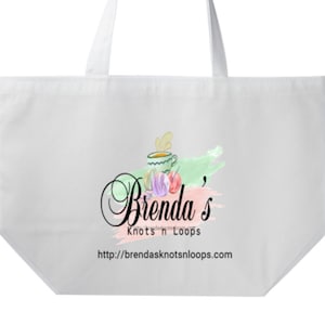 Brenda's Knots n Loops Large Tote Bags