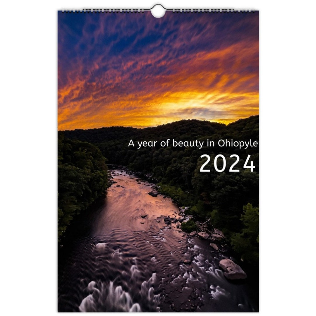 Ohiopyle 2024 Photo Calendar Etsy