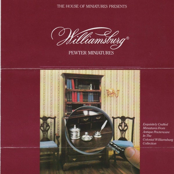 The House of Miniatures Literature Bundle, Digital Download, 52-page color printable PDF