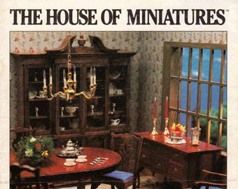 The House Of Miniatures Catalog for Fall/Winter 1983 Craftmark - Full Color, 32 pages Printable PDF, Furniture Kits and Artisan Minis