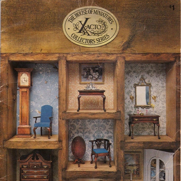 Guía de proveedores de House of Miniatures, catálogo de distribuidores 1978, descarga digital, PDF imprimible