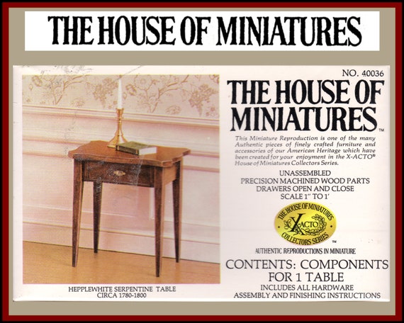etsy miniature furniture