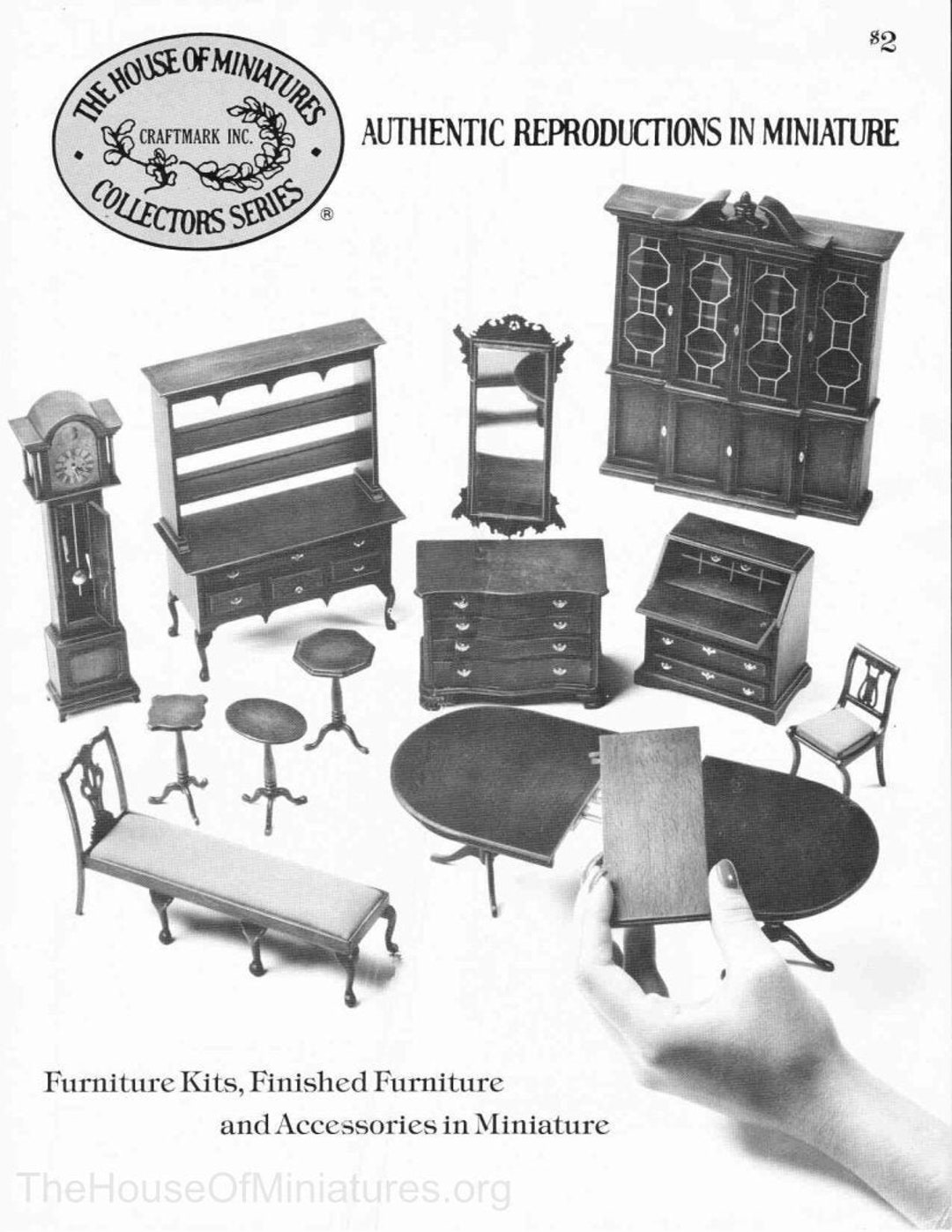 The House of Miniatures Catalog 1981 Craftmark Full Kit Line, 24
