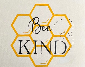 Bee Kind print