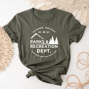 Parks & Recreation Shirt, Pawnee Parks Department Shirt