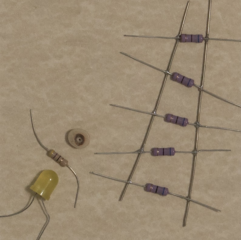 Electronic Component Art Wire Art Ready to Hang Wall Decor Etsy