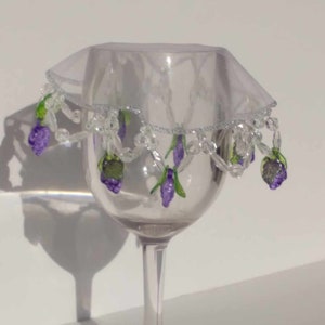 Mug (97B) Cover, Glass Cover, Vintage inspired, Protective Drink Cover