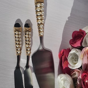 Set of Cake (70A) Cutting and Cheese Spreaders