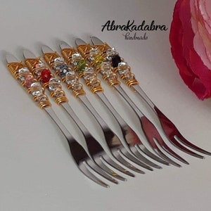 Appetizers (16 B) Mini Forks - Set of 6