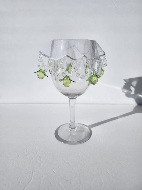 Glas (101A)Abdeckung, Vintage, Wasserglas-Abdeckung, Milchkännchen-Abdeckung, Weinglas-Abdeckung