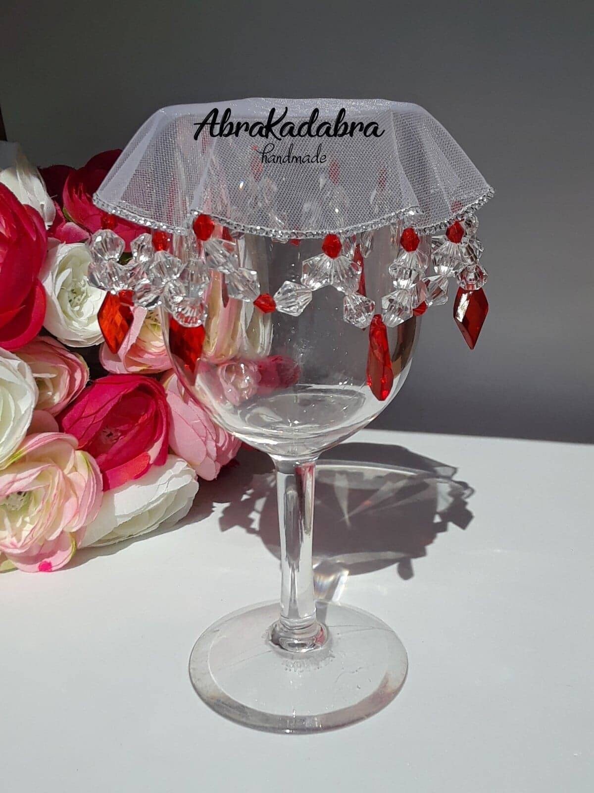 Mug (16B) Cover, Glass Cover, Vintage Inspired, Protective Drink Cover, tapa de Taza