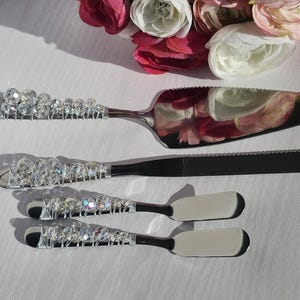 Set of Cake (71A) Cutting and Cheese Spreaders