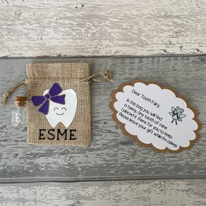souvenir Sac Dent Fée Personnalisé Lettre Minuscule Enveloppe souvenir Sac Dent Fée Personnalisé Lettre Minuscule Enveloppe