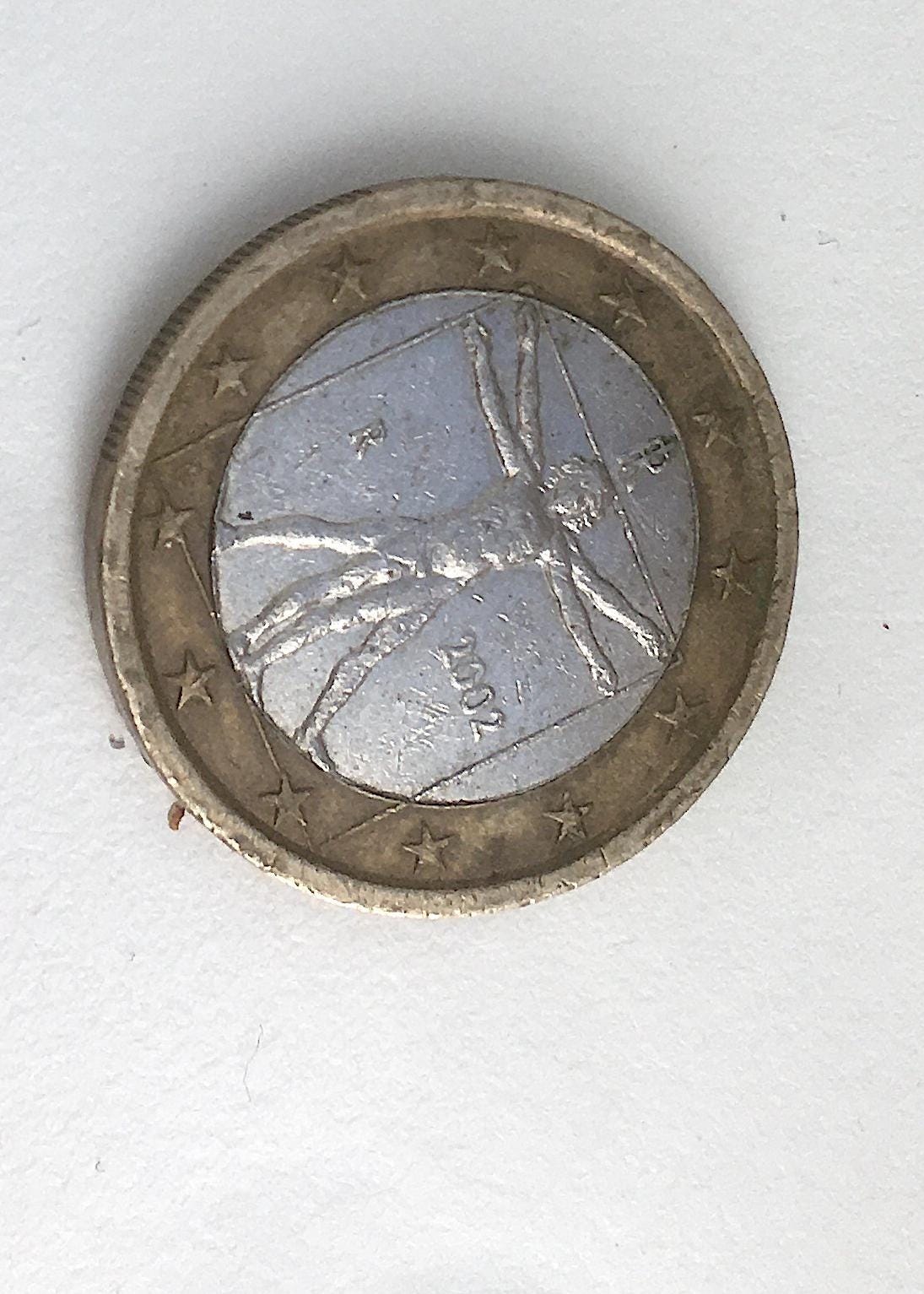 1 Euro Fehlpragung Italien
