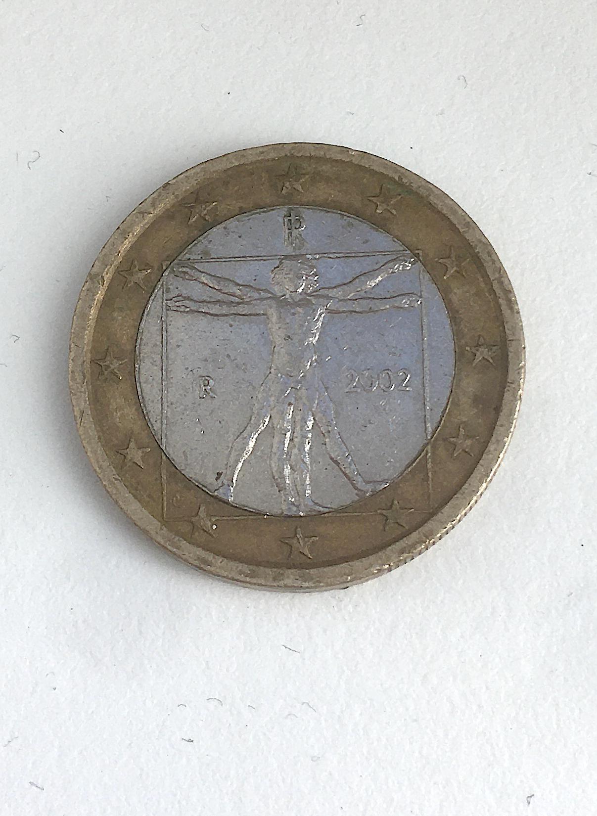 1 Euro Fehlpragung Italien