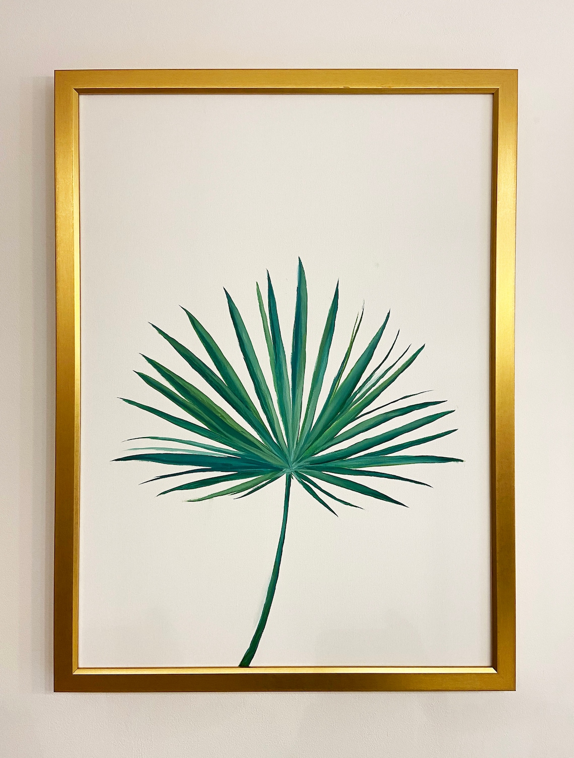 Botanical Art Framed Paintings Original Set of 3 Tropical Etsy