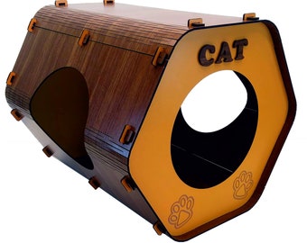 Cat House, Cat Bed, Wooden Pet House, Dog house, Dog Bed, Pet Furniture, Cat Furniture, Rabbit House (BTF-103)