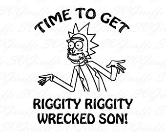 Rick and morty svg | Etsy