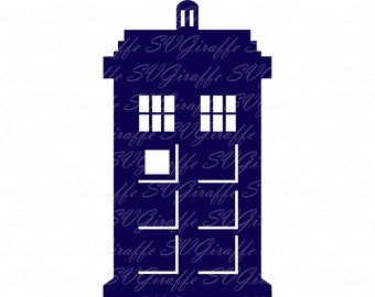Tardis Dxf Files Etsy