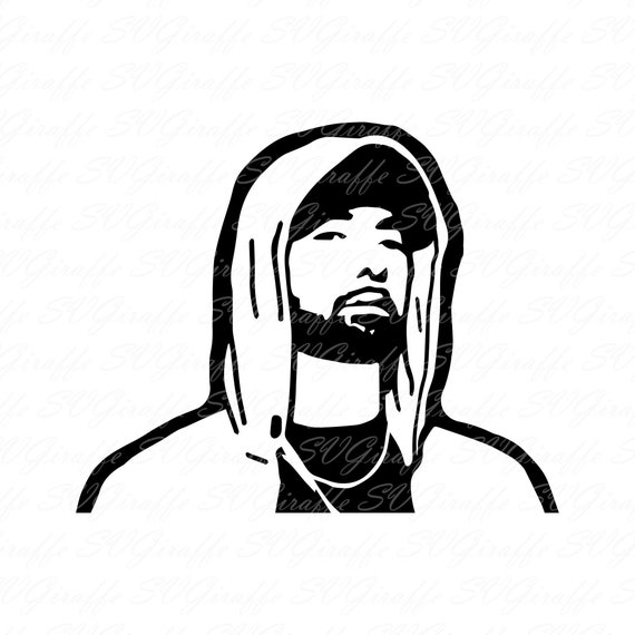 Eminem Svg Dxf Png Pdf Jpg Eps Vector Files Emimen Face Svg Etsy