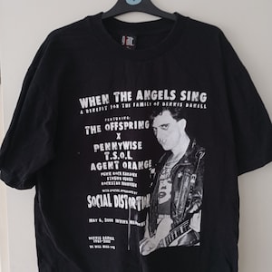 The Offspring/Social Distortion/Pennywise Original 2000 benefit concert T-shirt XL