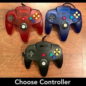 Nintendo 64 Console Bundle Up to 4 New Controllers Game Cords CLEANED & TESTED image 3