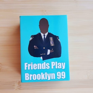 Friends Play Brooklyn Nine-Nine - REDESSINÉ - BOXED et PRINTED - 180 Card Expansion Pack - Physical Copy w/ Box