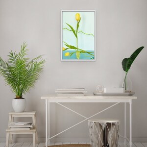 Still Life With Yellow Tulips: Fine Art Photography, Floral Print, Modern Art, Wall Hanging, Abstract Art, Decorative Art, Abstract Floral image 8