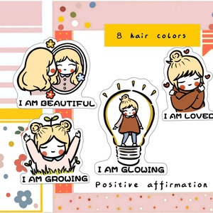 PK149-Positieve bevestiging, stickers met positieve zinnen