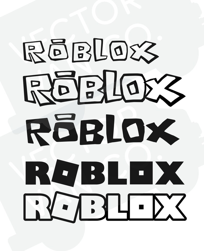 Roblox Svg Bundle Pack Roblox Cut File Roblox Svg Alphabet - Etsy
