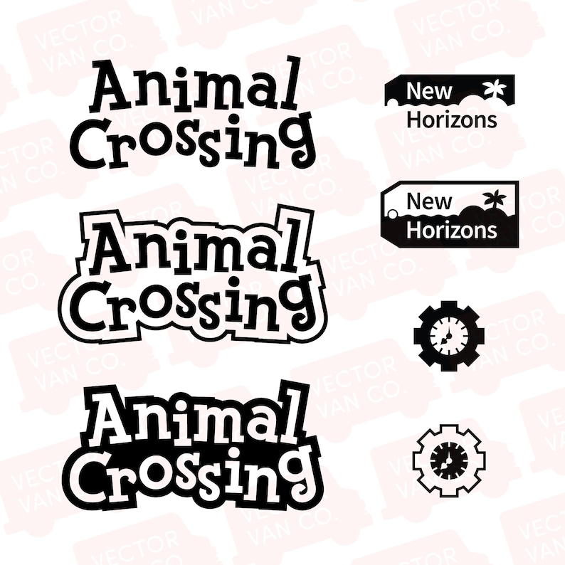 Download Animal Crossing svg bundle pack Animal Crossing cut file ...