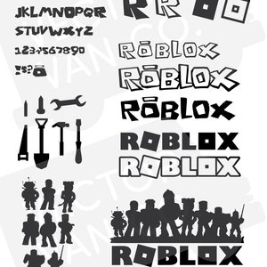 Roblox Svg Character Bundle Set Roblox Emoji Svg Roblox Cut Etsy - robloxtool.me