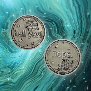 COSMIC ADVICE Divination Coin