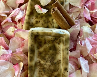 Organic Rose-mon soap bar