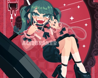 Vampire Miku Print