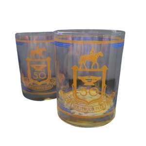 Hollywood Park Pferderennen Glas
