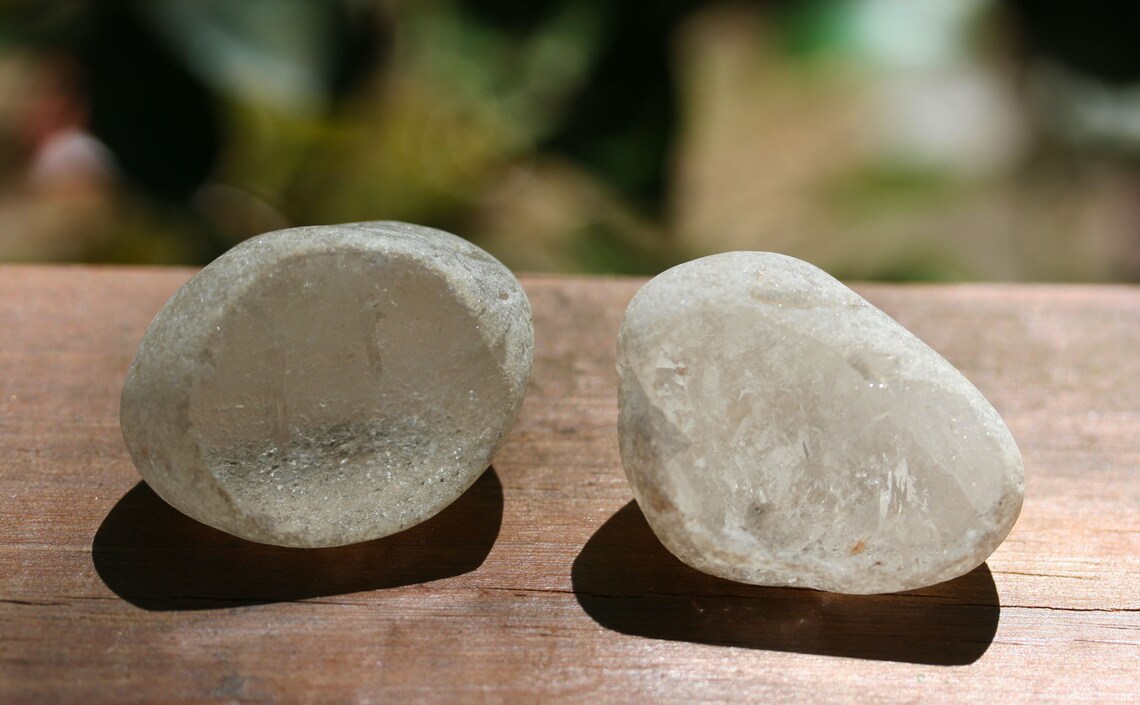 Clear Quartz Window Stone, Clear Quartz Ema Egg, Seer Stone, Healing ...