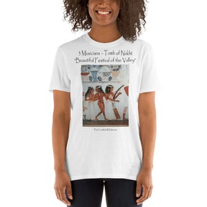 TTWO &quot;3 Musicians, Tomb of Nakht&quot; Short-Sleeve Unisex T-Shirt, Lights