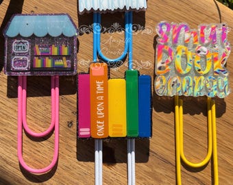 Bookstore Acrylic Bookmark: Book Lover Gift, Page Marker, Bookmark Gift, Book Lover, Bookmark, Acrylic Bookmark, Reader Gift, Page Marker