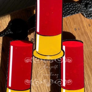 Bullet Refrigerator Magnets, 12 Gauge Shotgun Shell Refrigerator Magnet, Bullet Magnets, Shotgun Shell Magnet, 12 Guage Shotgun Shell, Gift