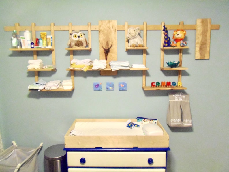 floating changing table